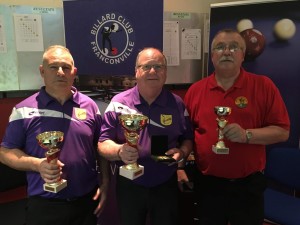 Finale libre R2 champion Patrick Ollivier, 2em Manuel Ferreira, 3em Bernard Mazurkiewicz