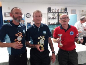 Finale libre R3 Champion Philippe Gerles du club de MARINES 2em Roland Bihorel de Franconville 3em Dominique Eloi de MARINES.
