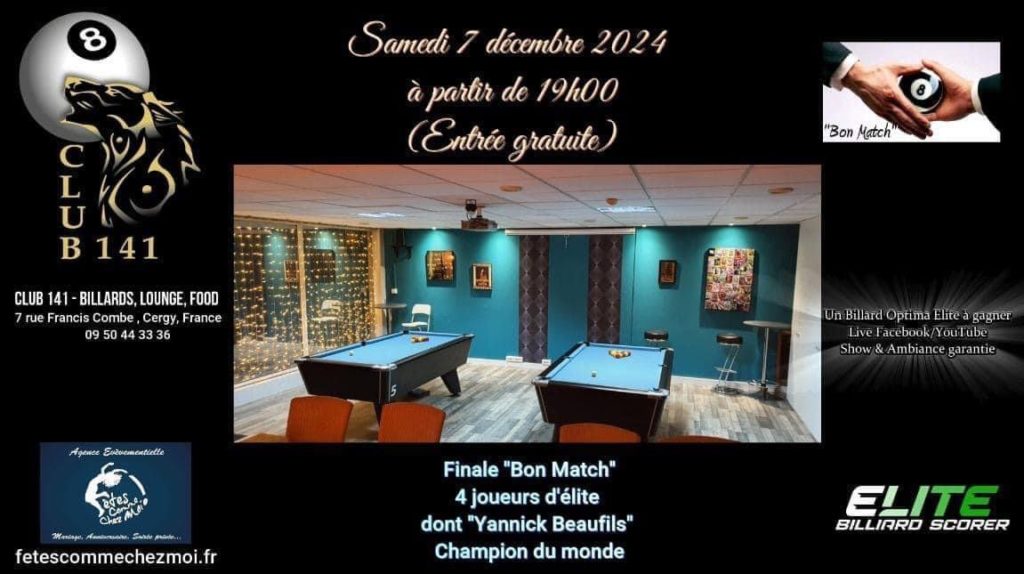 Tournoi Blackball Player’s95